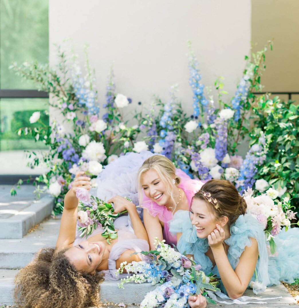 Charleston feminine pastel editorial full of color and florals