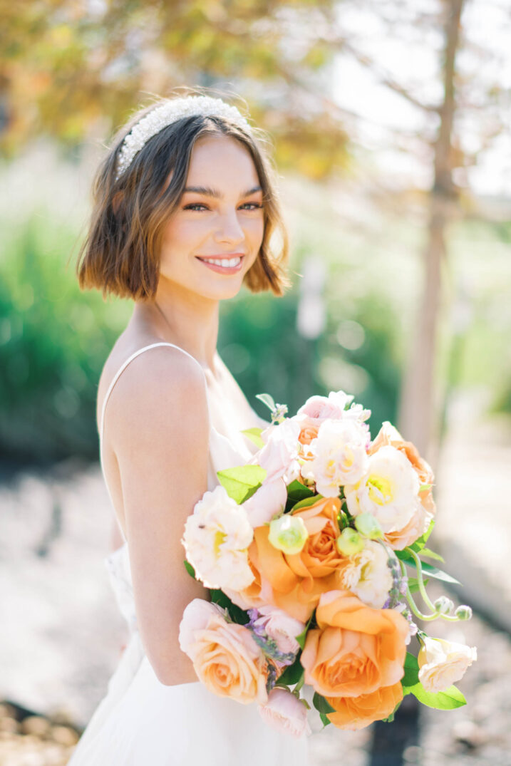 Brides of Houston Editorial with spring florals