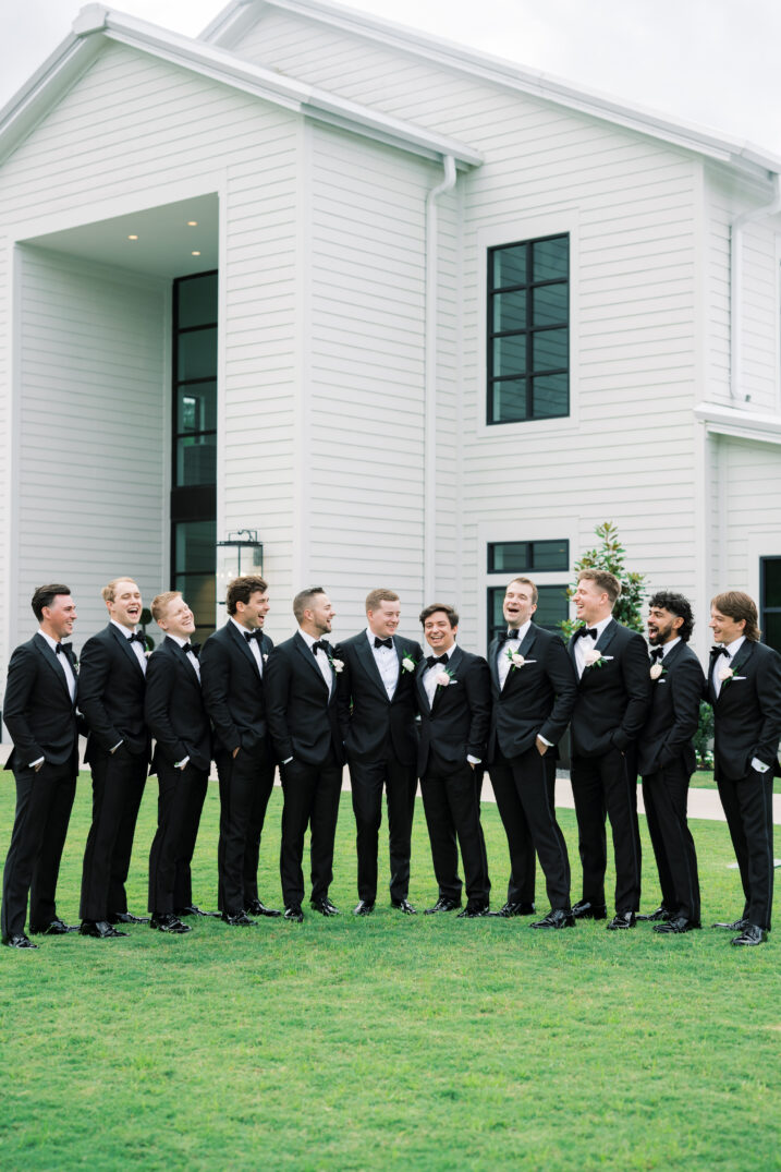 black tie wedding