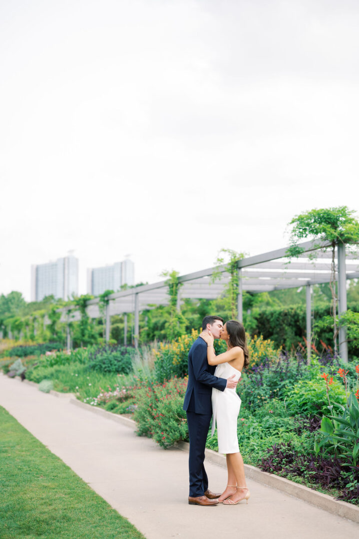 downtown houston engagement