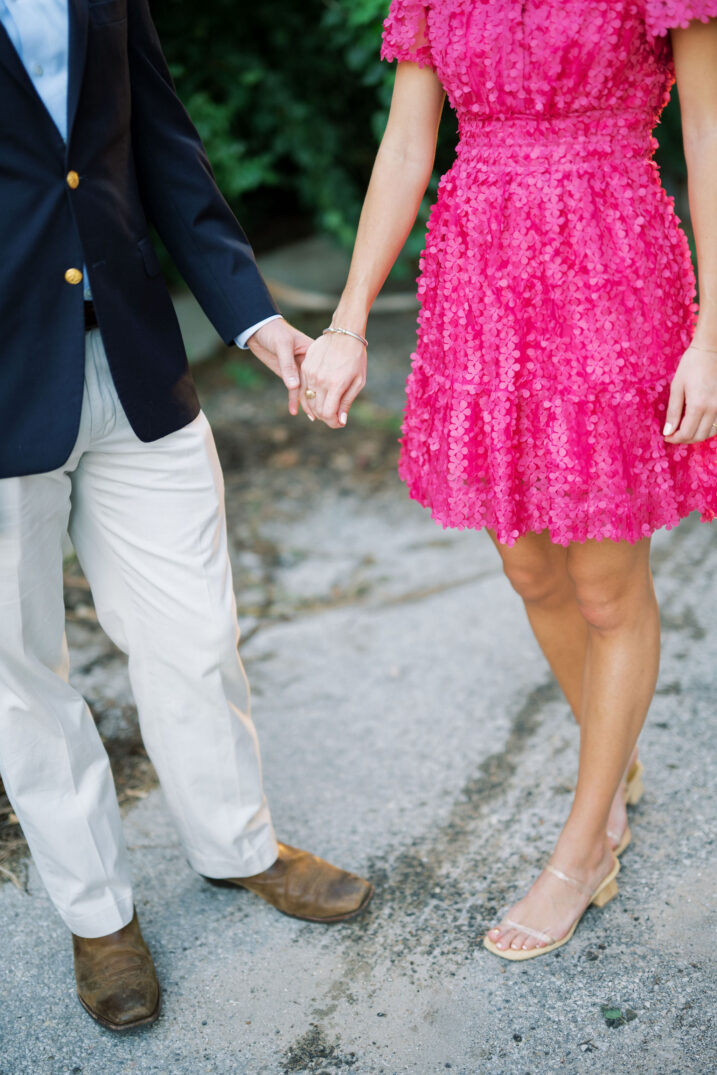 old money classic engagement fashion