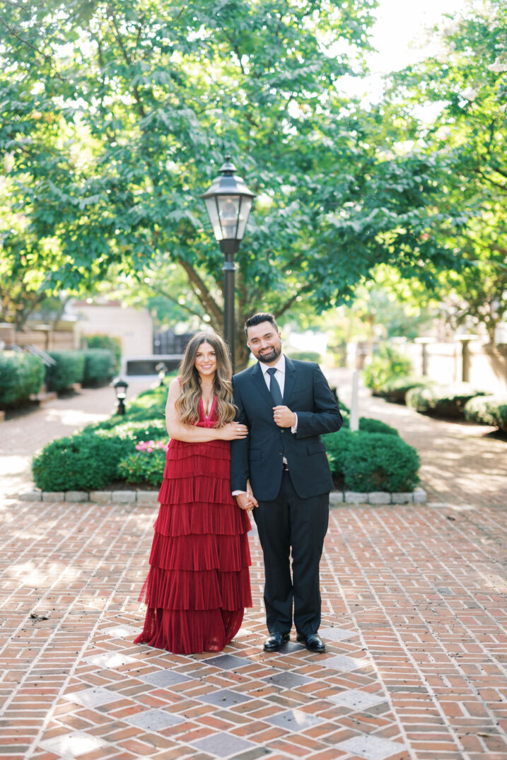 old money engagement photos