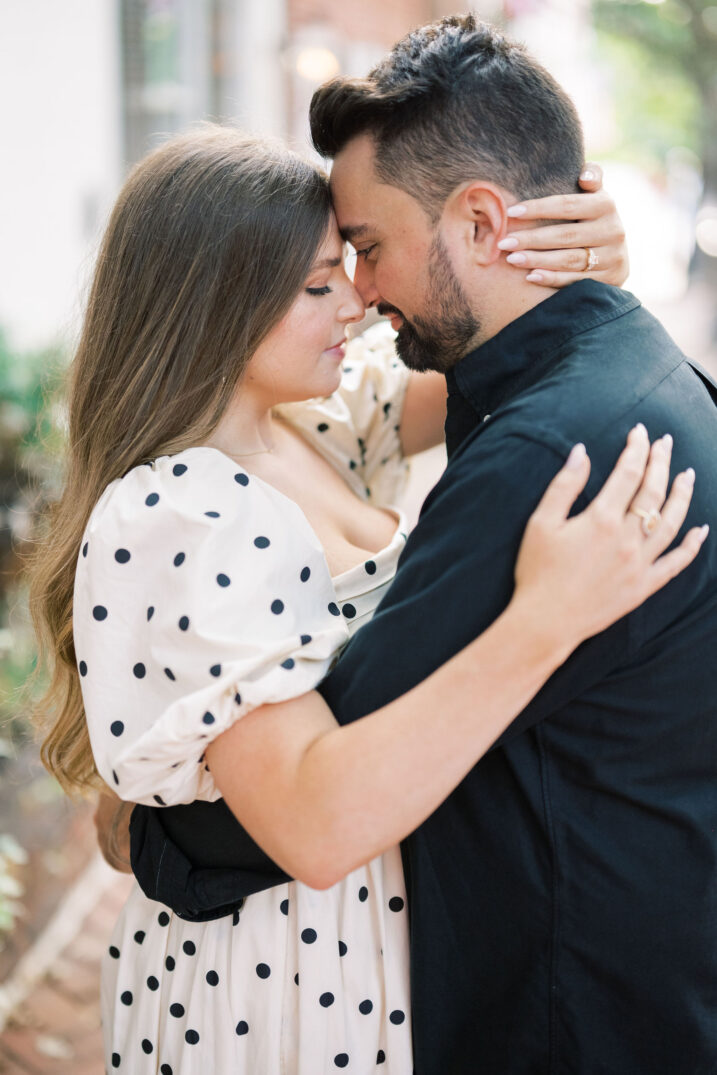 engaged couple