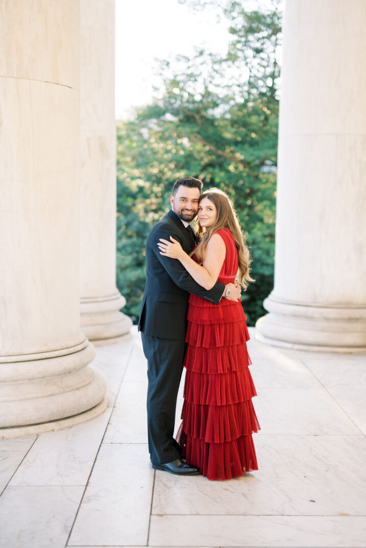 classy engagement photos